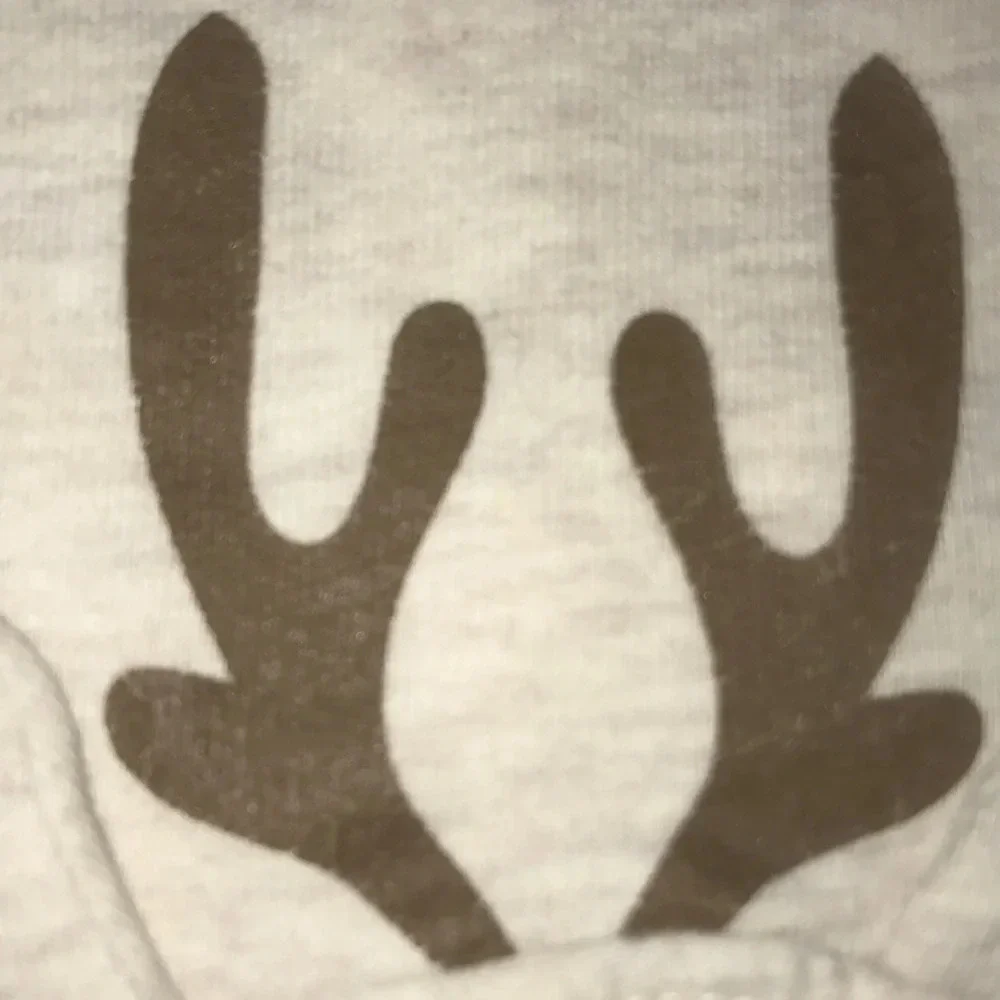 BABY GAP Rudolph leggings light gray elastic waistband size 5